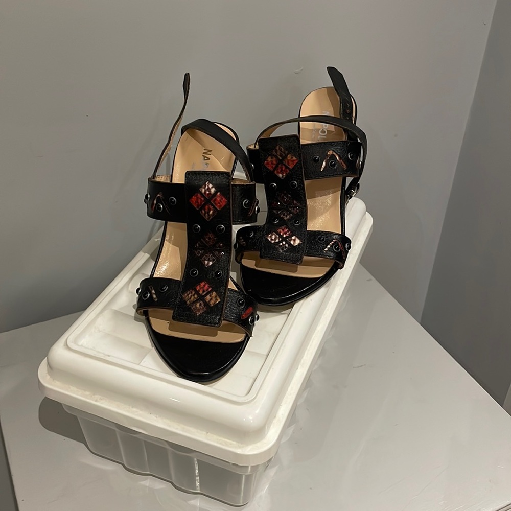 Napoleon Heeled Sandal - Size 37